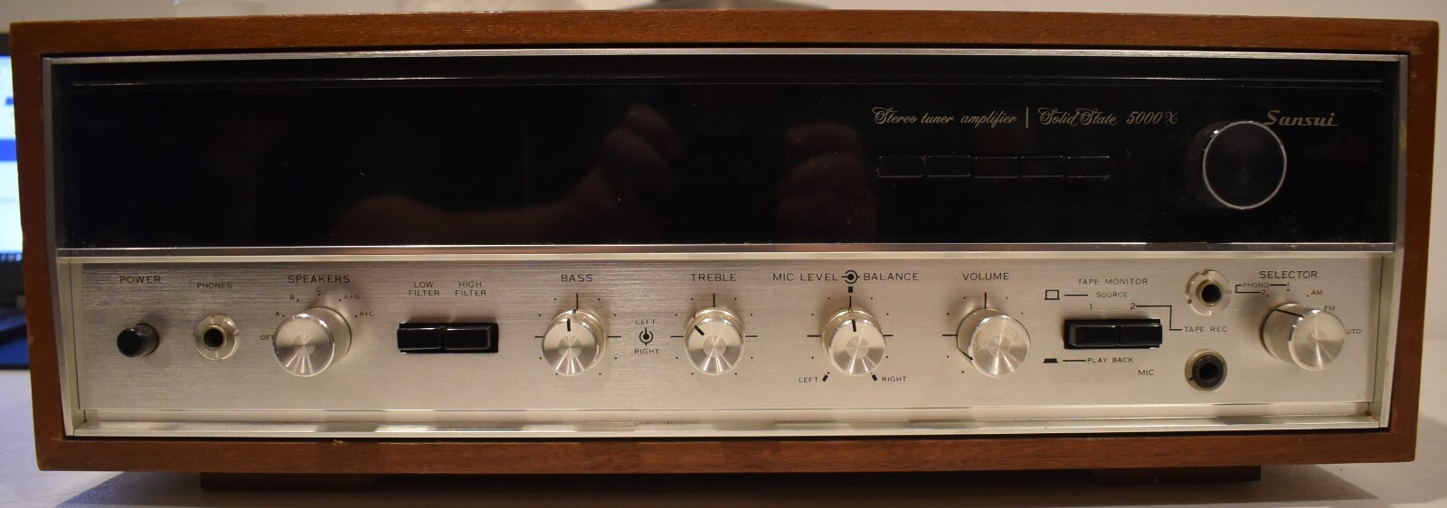 Vintage Sansui Stereo Tuner Amplifier Solid State 5000x | eBay