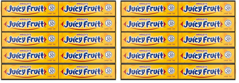 WRIGLEY'S Chewing Gum Bulk Pack, 5 Stick (Pack of 80)