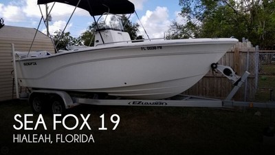 2013 Sea Fox 19 Used