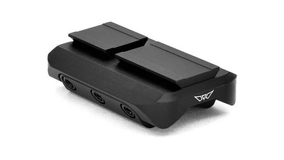 Warne Shotgun Rib Black Matte Finish Aluminum Mount Aimpoint Acro - 6112M