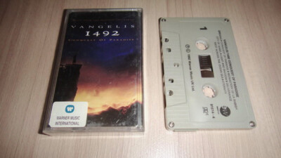 Vangelis 1492 Conquests Of Paradise Soundtrack OST THAILAND CASSETTE TAPE Rare!