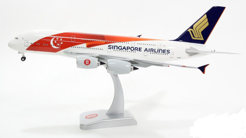 Hogan Wings 0915, Singapore Airlines "50 Anniversary", Airbus A380, 1:200