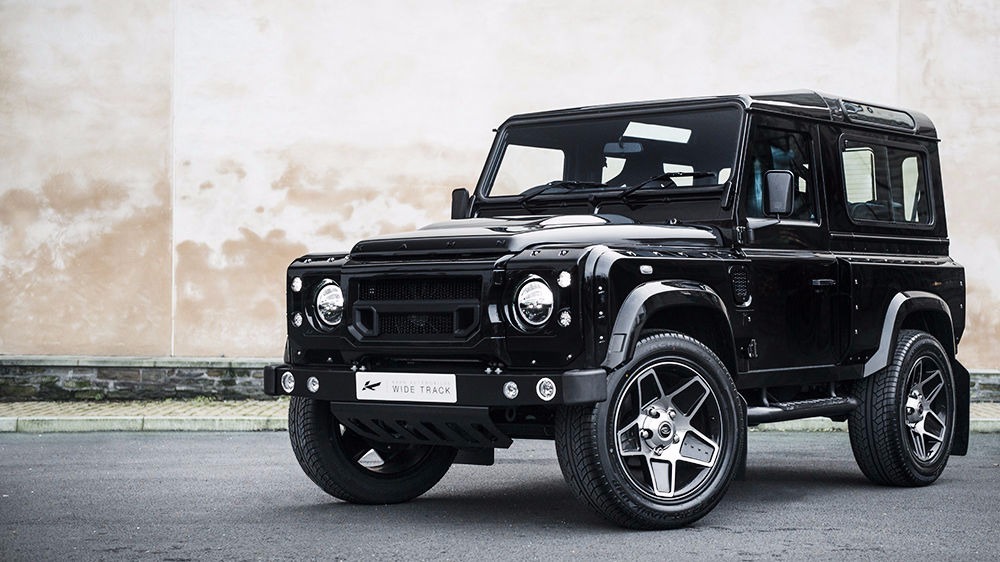 Land Rover Defender 20inch 3 x Alloy Wheels Black Kahn Mondial in