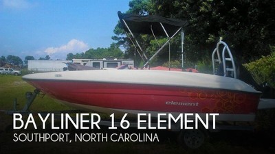2015 Bayliner 16 Element Used