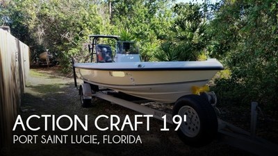 2001 Action Craft Flatsmaster 1890 Used