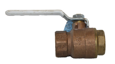 1'' APOLLO 77CLF-105-01A BRONZE THREADED LEAD FREE BALL VALVE HANDLE NEW 2023