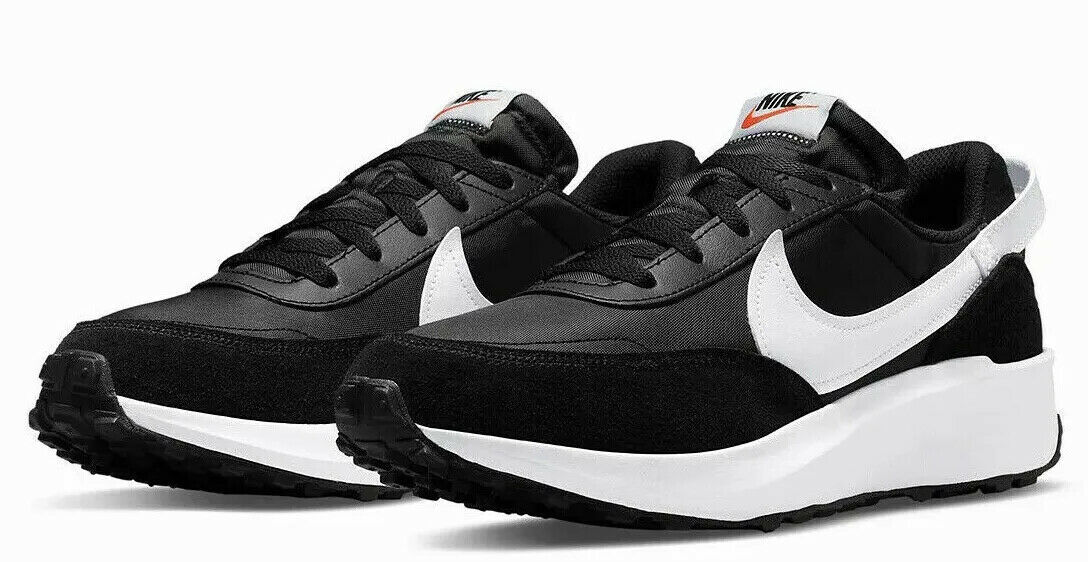 

МУЖСКИЕ КРОССОВКИ NIKE WAFFLE DEBUT Black White DH9522-001 sz 13, Черный, Nike Waffle Debut