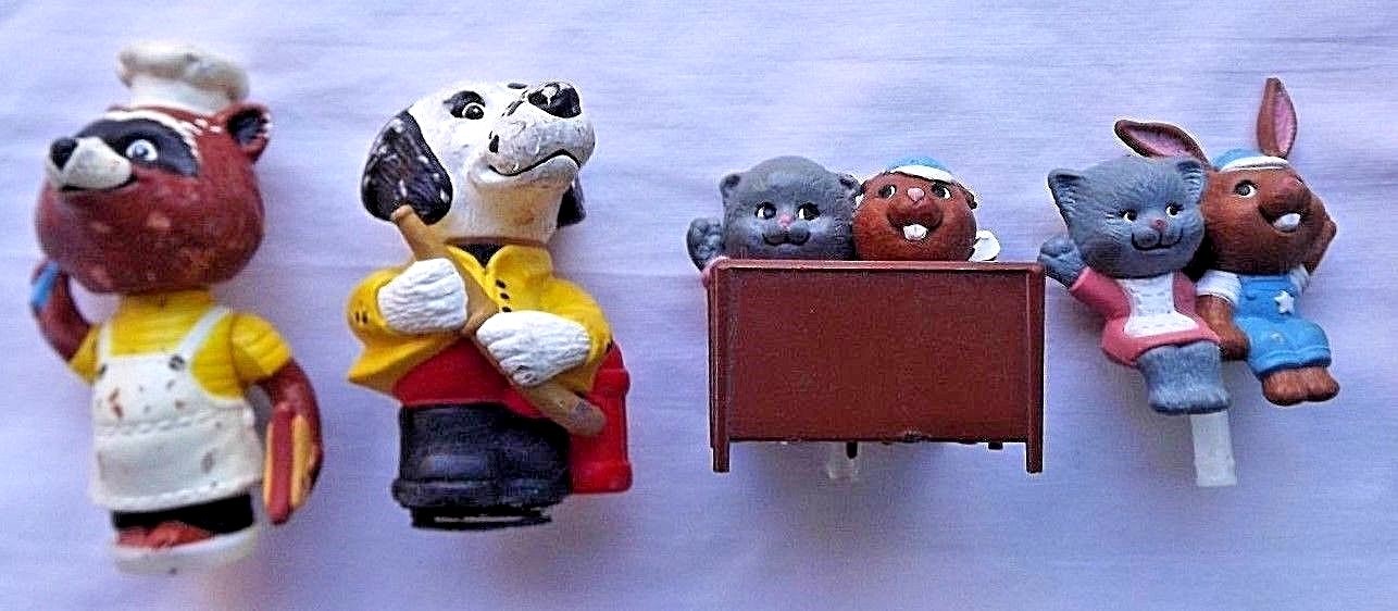 Estate Lot of 21 Mattel 1975 Hub Bubs Happy Hollow Sample Figures