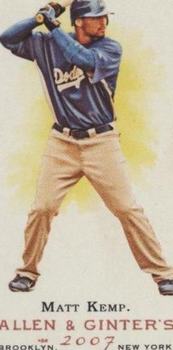 2007 Topps Allen & Ginter's - Matt Kemp #47