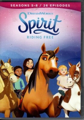 Spirit Riding Free: Seasons 5-8 / 26 episodes (DVD, 4-disc set)