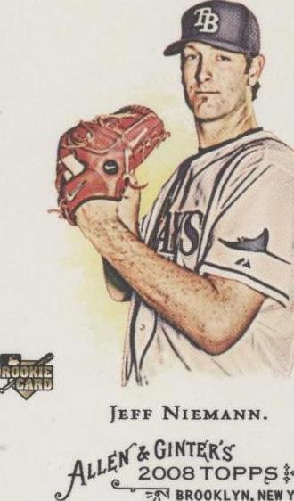 2008 Topps Allen & Ginter's - Jeff Niemann #117