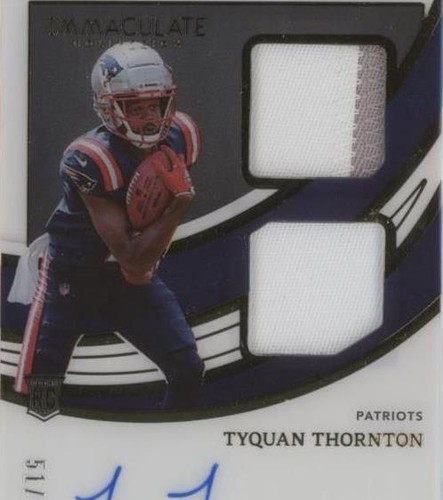 2022 Panini Immaculate Collection Tyquan Thornton #ISP-TTH