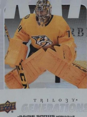 2023-24 Upper Deck Trilogy - Juuse Saros #TG-6B