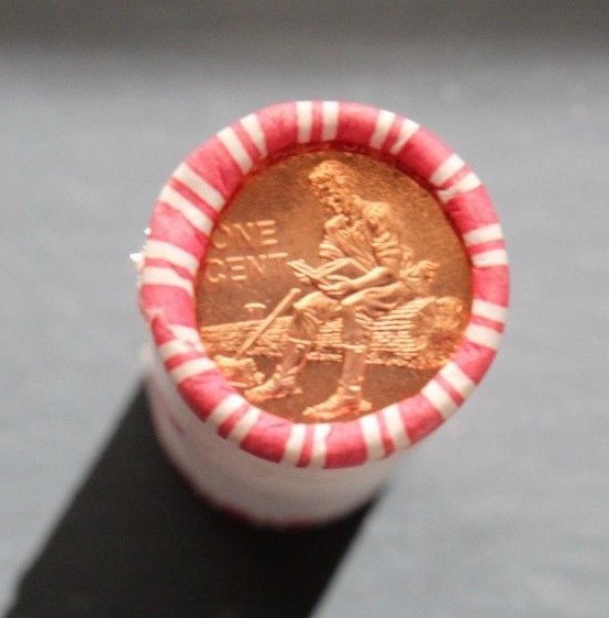 2009 Lincoln Penny LP-2 Formative Year 1st Release OBW Mystery Roll Tail-Tail