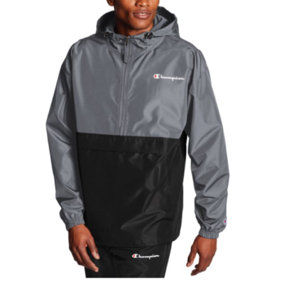 Champion colorblock sales packable jacket