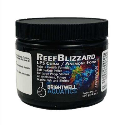ReefBlizzard - Fish/LPS Coral/ Anemone Soft Pellet Food (100g) - Brightwell