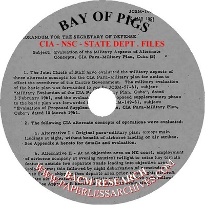 Bay of Pigs CIA/NSC/State Department Files