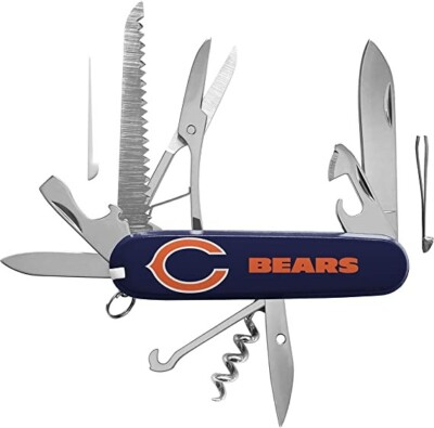 CHICAGO BEARS, CLASSIC, 13 USE MULTI-POCKET TOOL FROM THE SPORTS VAULT