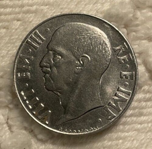 World Coin Italy 20 Centesimi 1942