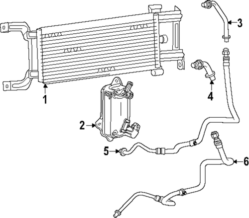Bew Genuine Nissan Transmission Oil Cooler Automatic (2022