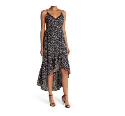 Nordstrom black hotsell floral dress