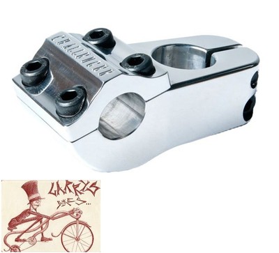 S M Bikes Challenger Stem Shield Logo Wrap Bmx Bike Neck Limited S And M