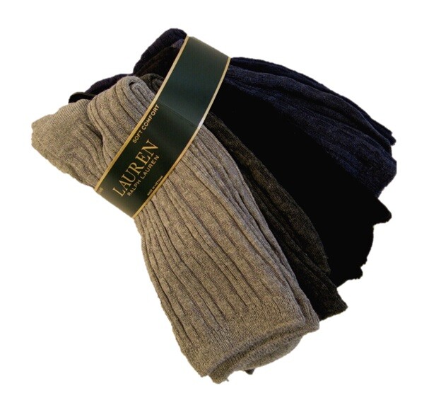 Solid Cable Asst Black Grey Blue