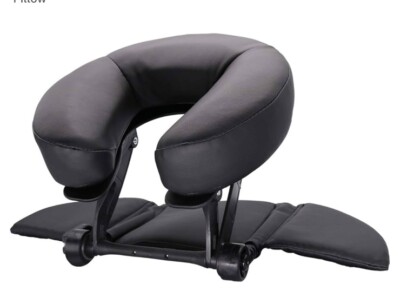 Portable Tabletop Massage Kit, Complete Face Down Massage Package 