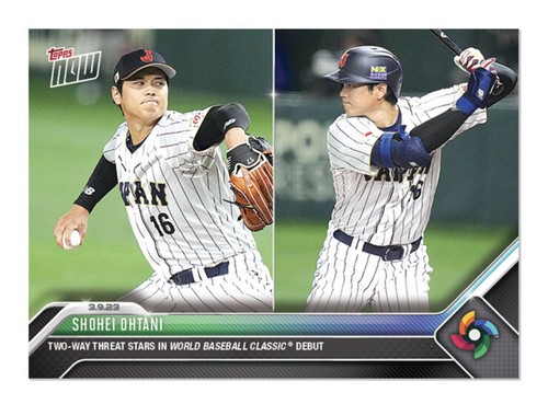 Ichiro Topps WBC 2023 Card Team Samurai Japan Limited