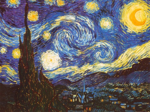starry night, c.1889 art print by vincent van gogh