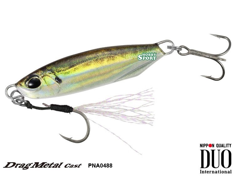 DUO DRAG METAL CAST GR 40 COL PN0488 SUGHERO ASSIST HOOK PESCA MARE SPINNING