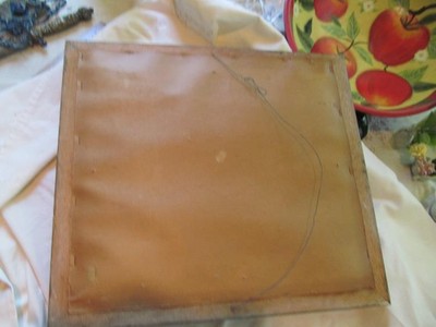 Beautiful Porcelin Placque, Oval with Bucolic Couple in high releif, Framed