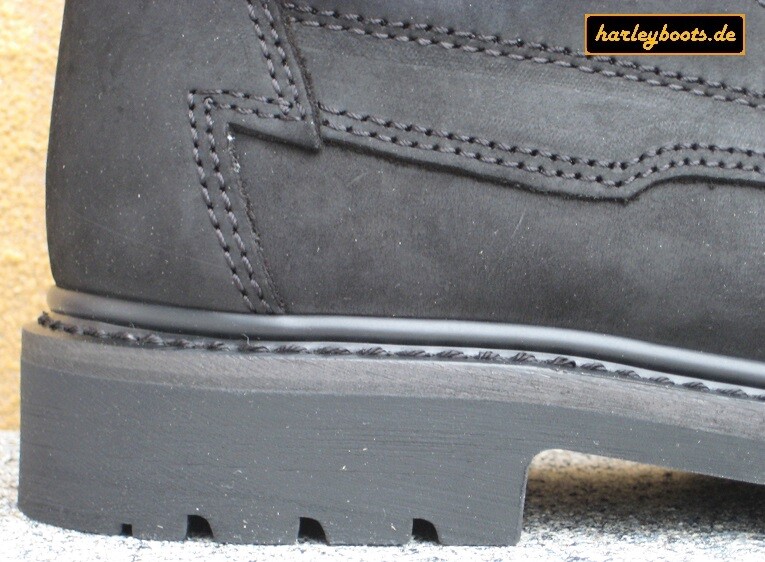 HARLEY-DAVIDSON HARLEY DAVIDSON BOOTS BADLANDS SCHWARZ KULT BIKERBOOTS GR. 40 BIS 46