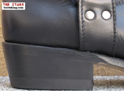 SENDRA SENDRA BOOTS 12852 BIKERBOOTS FARMER STIEFEL SCHWARZ REISSVERSCHLUSS GR. 38 BIS 46