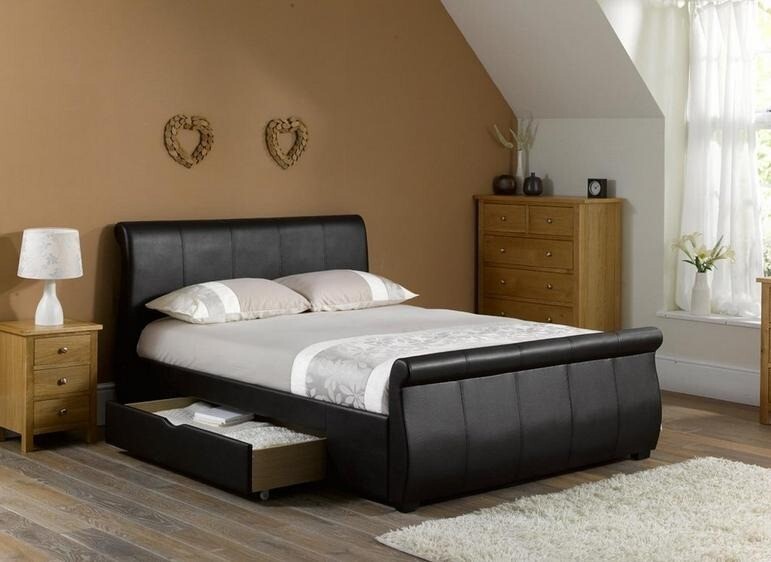 4 Images 2 X Single Beds Ipswich Suffolk 2 Single Sleigh Bed Bases