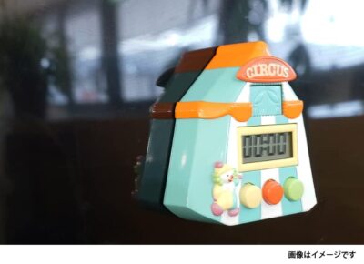 Hashy Top-in Jumping Kitchen Timer Circus 8.5 × 3.2 × 8.6cm Red from Japan