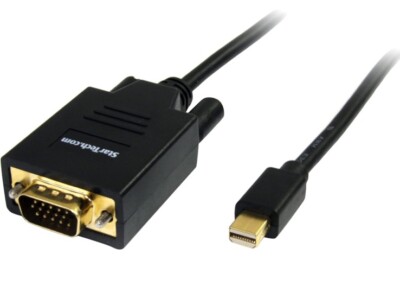StarTech.com 6ft (2m) Mini DisplayPort to VGA Cable - Active Mini DP to VGA