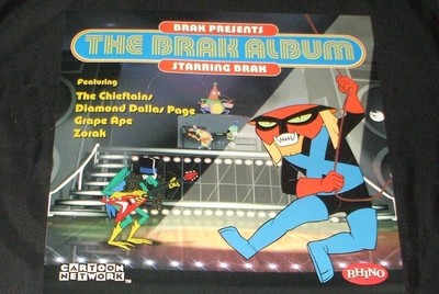 THE BRAK ALBUM Space Ghost  RARE PROMO IN STORE POSTER 2000 CD release 12x12