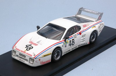 BEST MODEL BT9330 FERRARI 512 BB N.48 DNF LM 1981 PHILLIPS-SALMON-EARLE 1:43