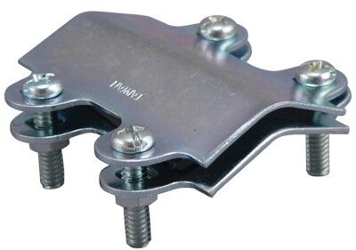 PLUMB PAK PP840-1 Adjustable Universal Pipe Repair Clamp w/ Nuts Bolts Gasket