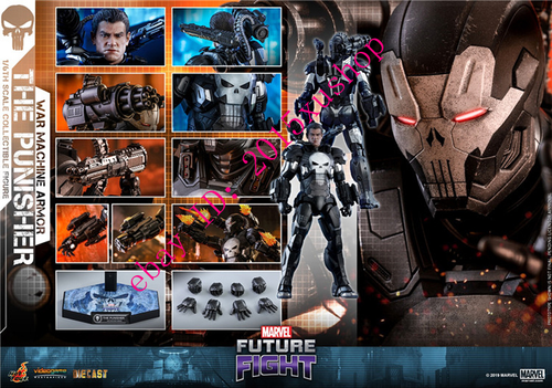 もみじ　MARVEL　3作 New Hot Toys VGM33D28 Marvel Future Fight 1/6 The Punisher