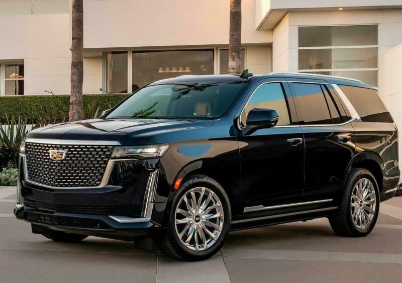 2021 Cadillac Escalade Premium Luxury Petrol black Automatic in St