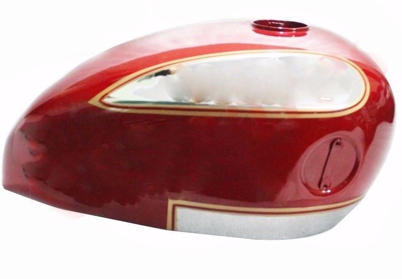 Ariel Sq4 Mark II Square Four 4H 4G Model Gas Petrol Fuel Tank Red & Chrome 