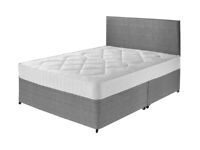 **100% GUARANTEED PRICE!**BRAND NEW- Double Bed With Orthopaedic Mattress Option-Expres Delivery 