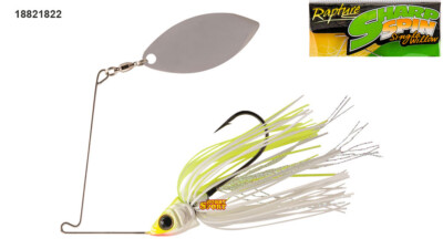 SPINNER BAIT SHARP SPIN 1/2 OZ COLOR WHITE CHART 14 GR SPINNING RAPTURE 18821822