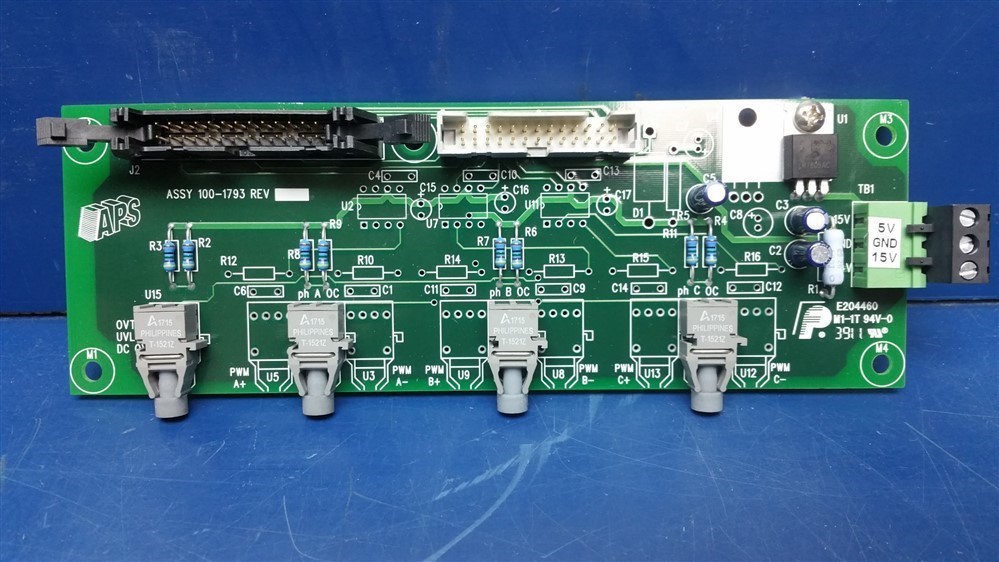 APS BAP1793 Fiber Optic Interface Board 100-1793 w/ Cable for SixPac Inverter