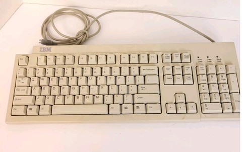Vintage IBM PS/2 Mechanical Keyboard Model: KB-7953 | eBay