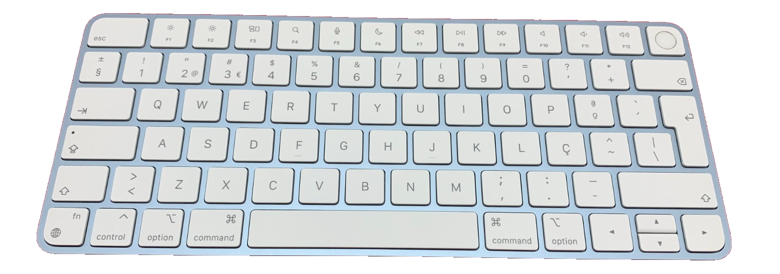 Apple Magic Keyboard A2449 Touch ID M1-4 CPU USB-c/Lightning Blue