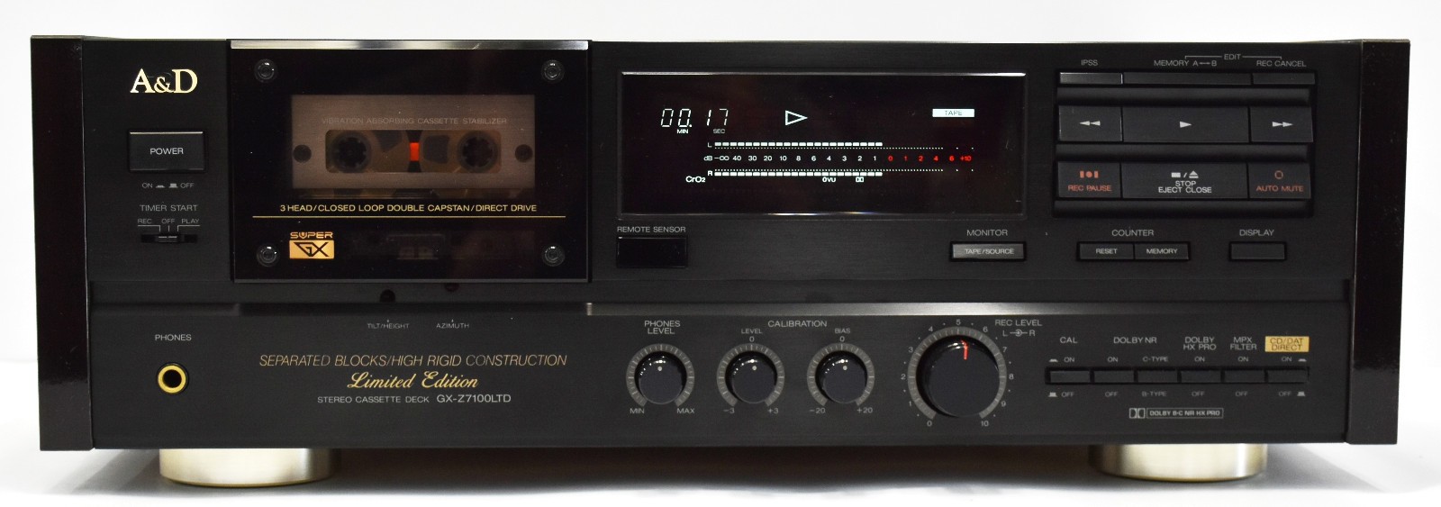 AKAI A&D GX-Z7100LTD GX-75 3-Head Stereo Cassette Deck | eBay