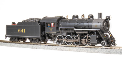 Broadway HO 7335 2-8-0 Consolidation, SOU 641, Paragon4 Sound/DC/DCC, Smoke